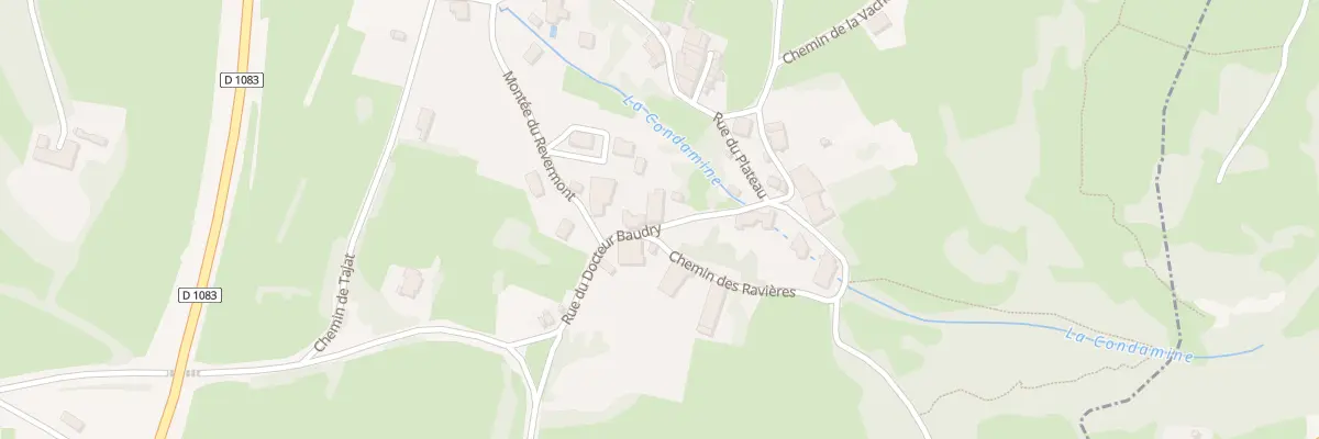 Plan du 5 Rue du Docteur Baudry à Saint-Amour