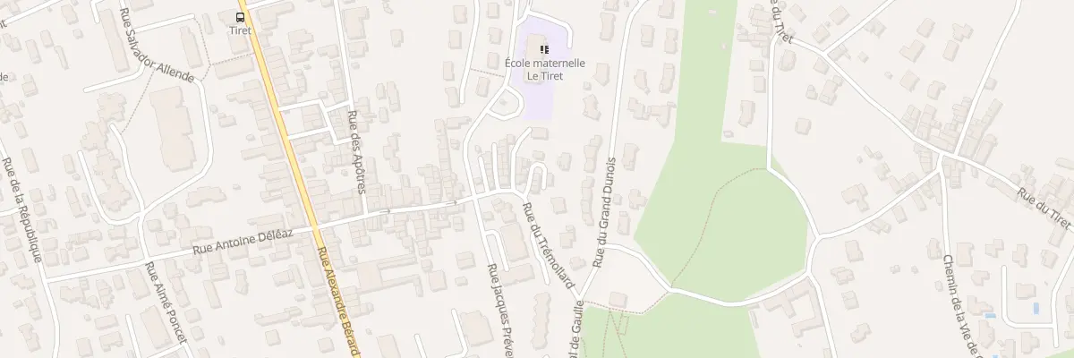 Plan du 109B Rue du Trémollard à Ambérieu-en-Bugey
