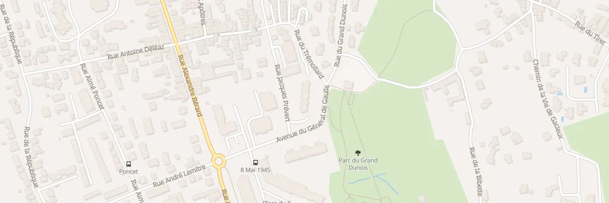 Plan du 2 Rue Jacques Prévert à Ambérieu-en-Bugey