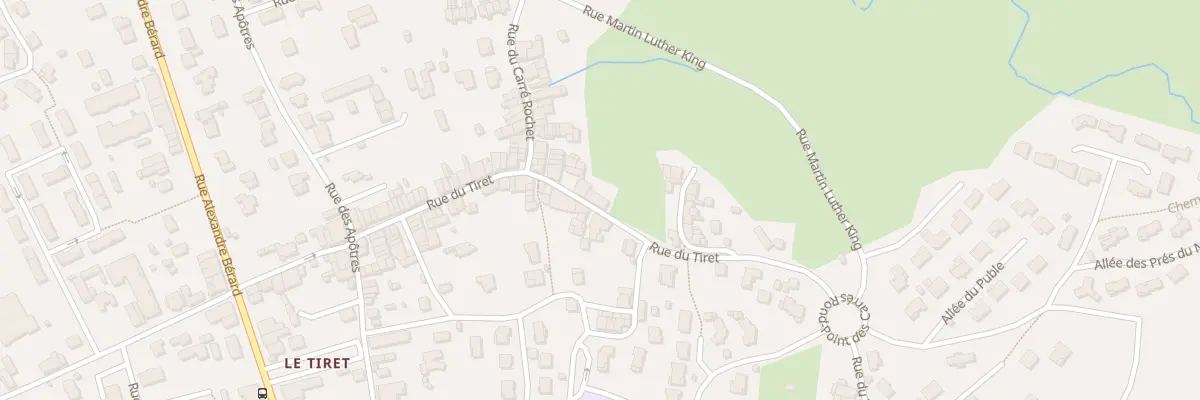 Plan du 67 Rue du Tiret à Ambérieu-en-Bugey