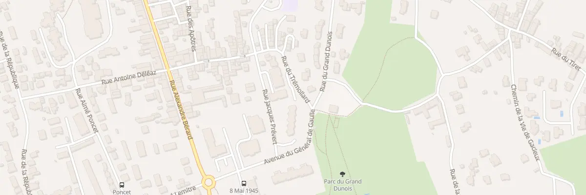 Plan du 12 Rue Jacques Prévert à Ambérieu-en-Bugey