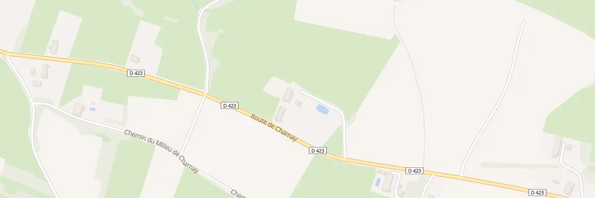 Plan du 2283 Rte de Charnay à Frangy-en-Bresse