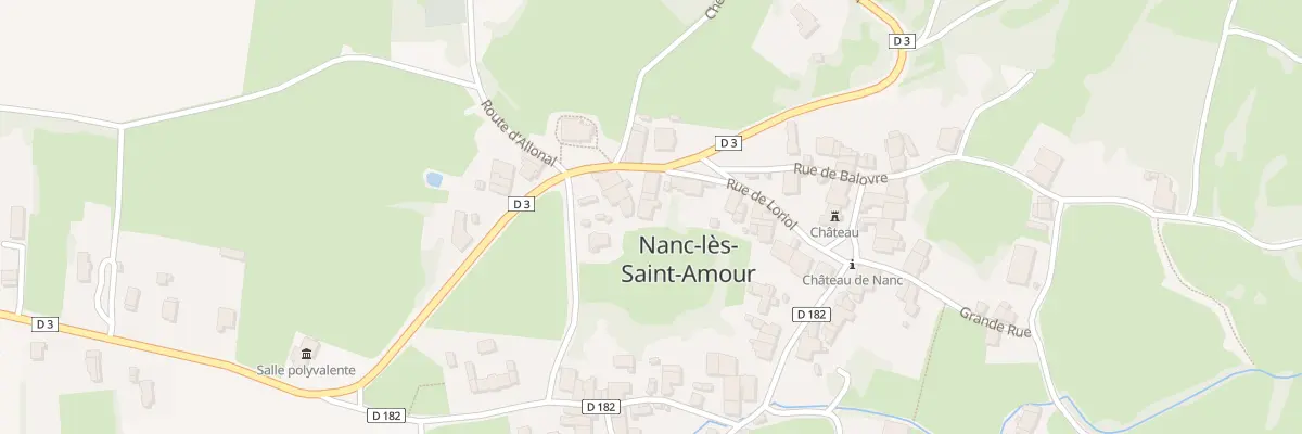 Plan du 296 Rue de l’Eglise aux Trois-Châteaux