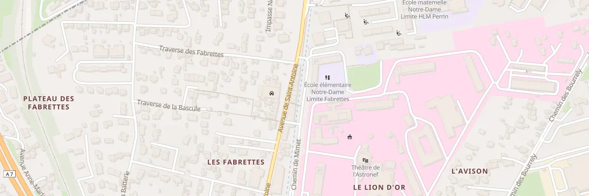 Plan du 434 Av de St Antoine à Marseille 15e Arrondissement