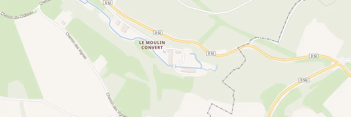 Plan du 189 Che de la Source du Solnan à Verjon