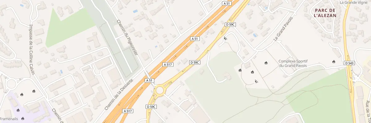 Plan du 14 Che de la Bédoule à Septèmes-les-Vallons
