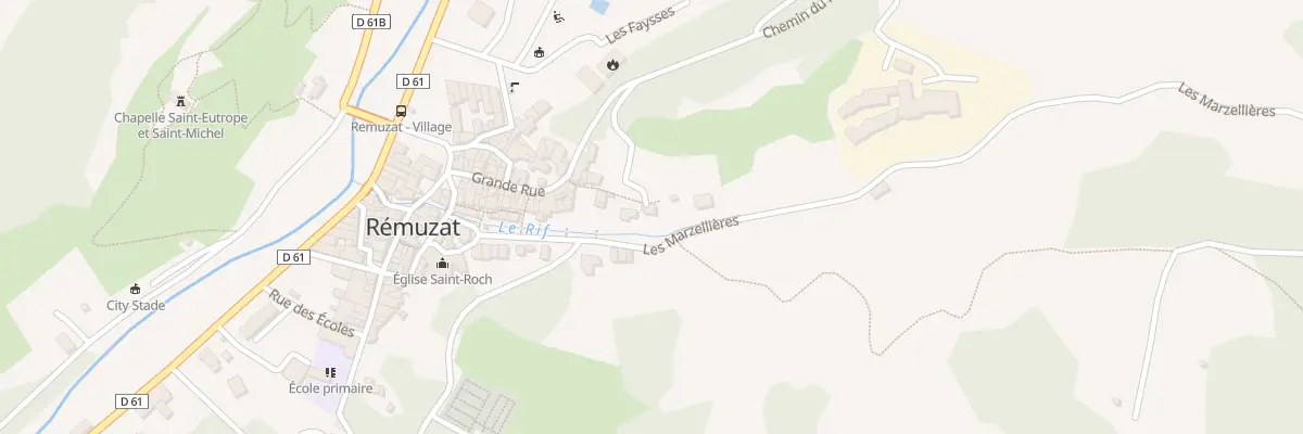 Plan du 5113 Che de la Patouille à Rémuzat