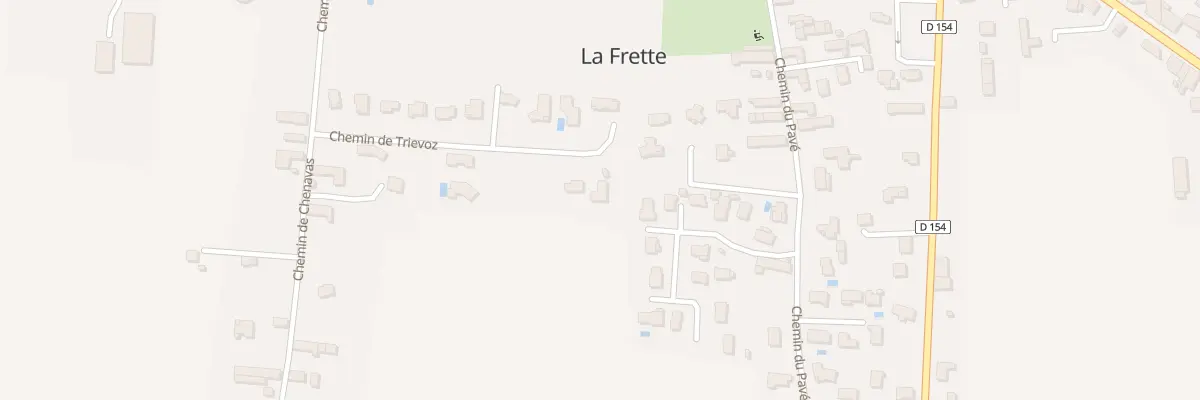 Plan du 236 Trievoz à La Frette