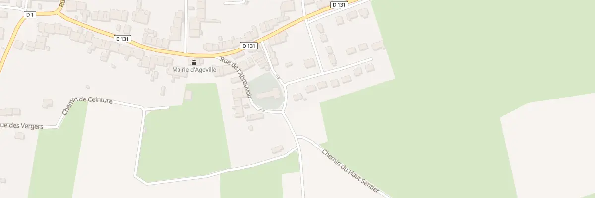 Plan du 13 Rue du Pierge à Ageville