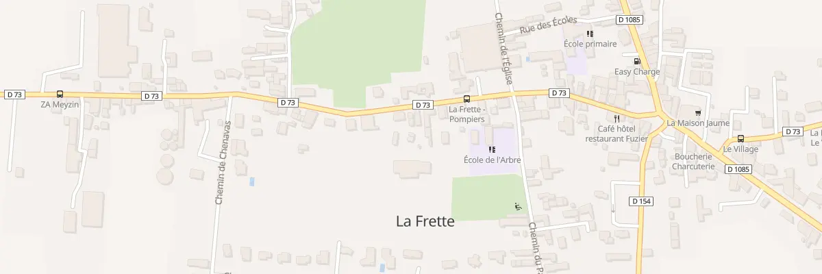 Plan du 319 Rte de la Côte St André à La Frette