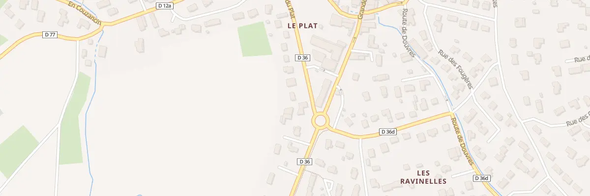 Plan du 18 Rue du Plat à Ambronay