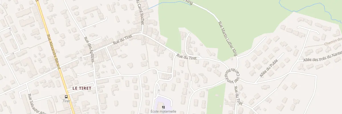 Plan du 76 Rue du Tiret à Ambérieu-en-Bugey