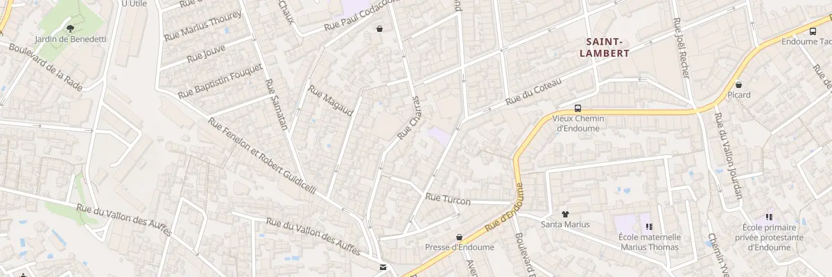 Plan du 113 Rue charras à Marseille 7e Arrondissement