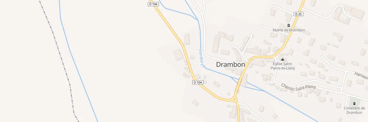 Plan du 9 Rue du Déversoir à Drambon