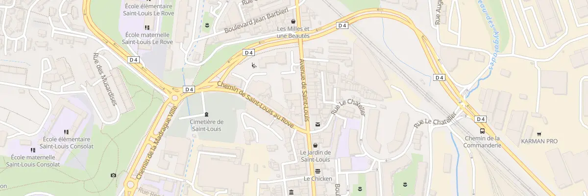 Plan du 147 Av de Saint Louis à Marseille 15e Arrondissement
