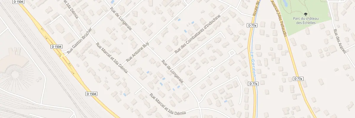 Plan du 19 Rue Combattants d’Indochine à Ambérieu-en-Bugey