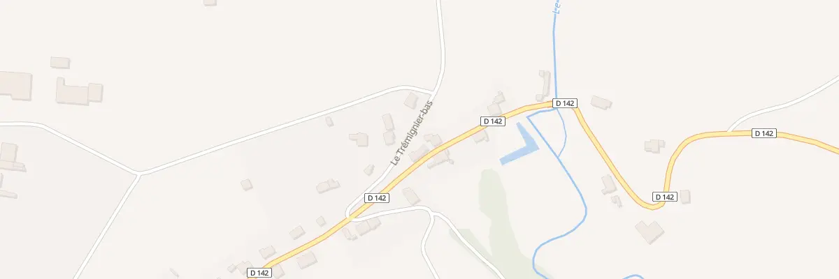 Plan du 47 Rue du Bas à Esnouveaux