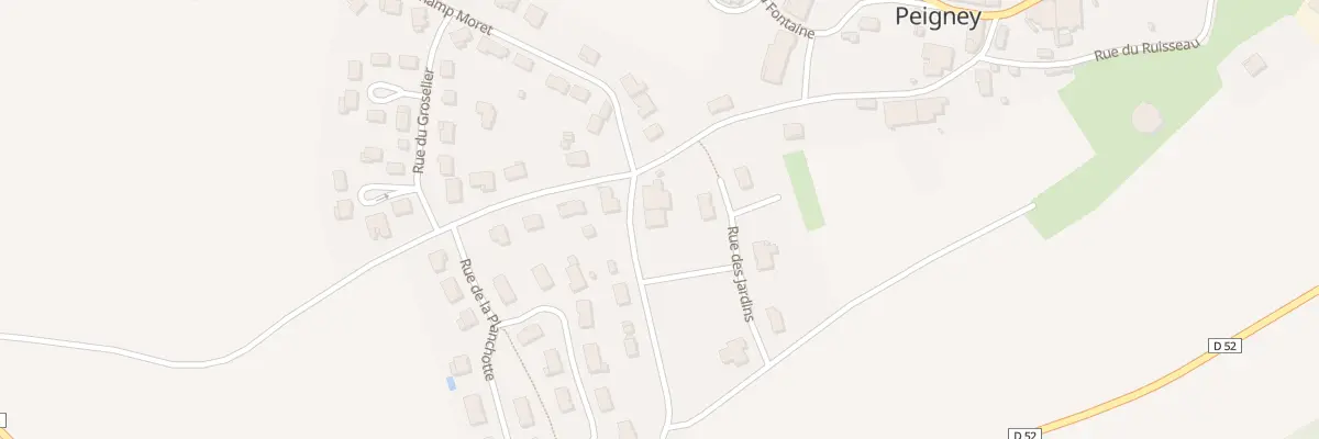 Plan du 3 Rue de la Marne à Peigney