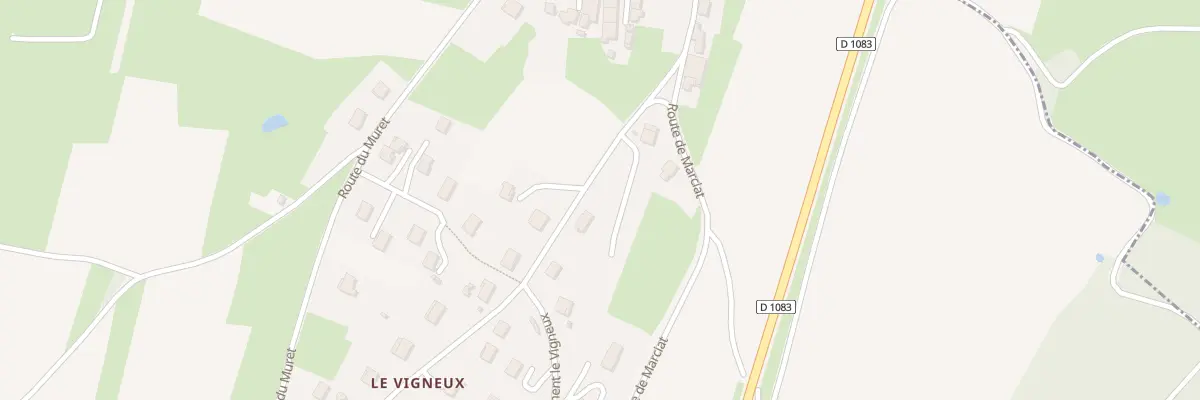 Plan du 1 Lot Le Vigneux. à Joudes