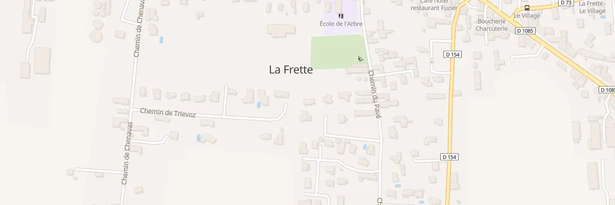 Plan du 278 Che du Pavé à La Frette