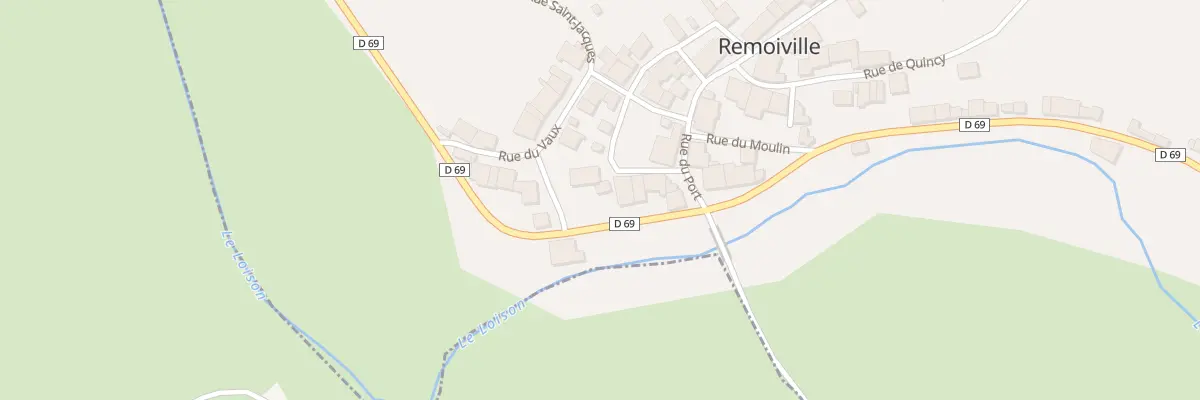 Plan du 3 Rue du Pont à Remoiville