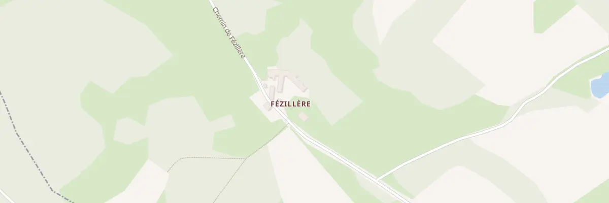 Plan du 1350 Che de Fezillieres à Courtenay