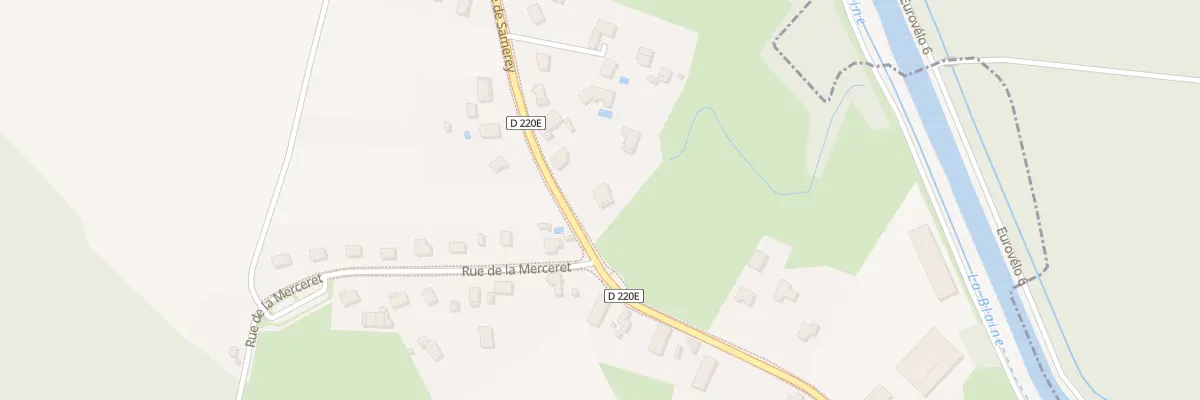 Plan du 19A Rue de Samerey à Abergement-la-Ronce