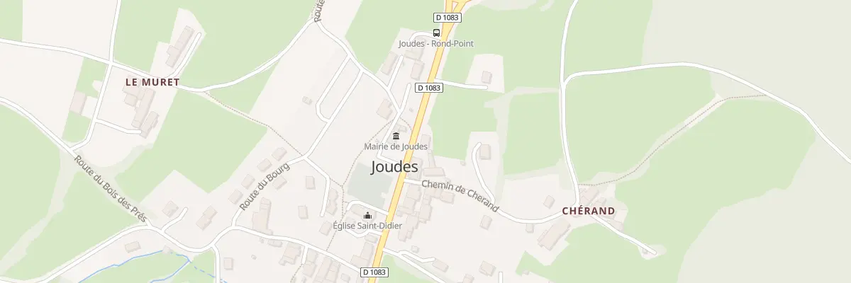 Plan du 26 Rte Principale à Joudes
