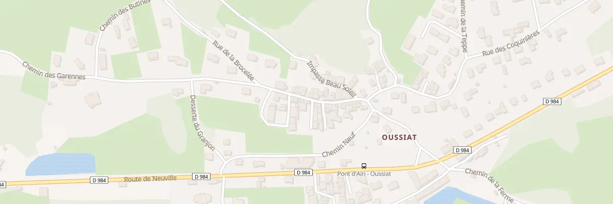 Plan du 86 Rue du Vieux Village à Pont-d’Ain