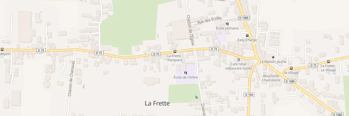 Plan du 245 Rte de la Côte St André à La Frette