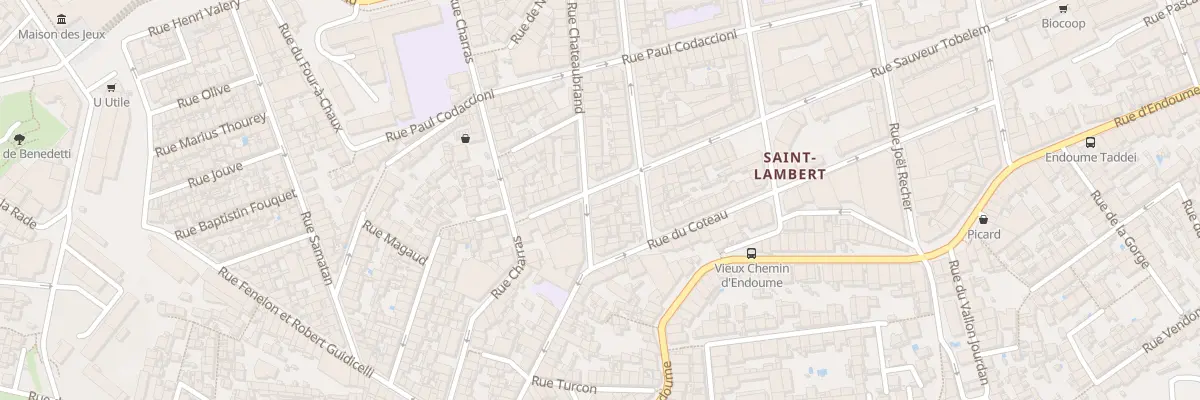Plan du 89 Rue sauveur tobelem à Marseille 7e Arrondissement