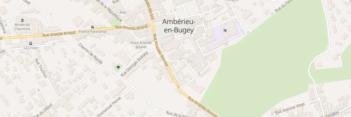 Plan du 5 Rue Gabriel Vicaire à Ambérieu-en-Bugey