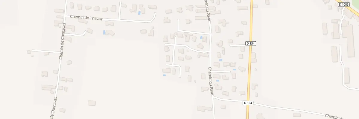 Plan du 190 Che du Pavé à La Frette