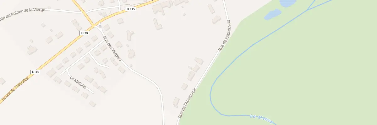Plan du 7 Rue de l’Abreuvoir à Charny-sur-Meuse