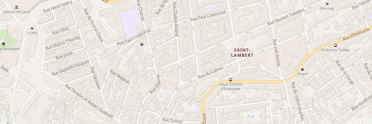Plan du 87 Rue sauveur tobelem à Marseille 7e Arrondissement