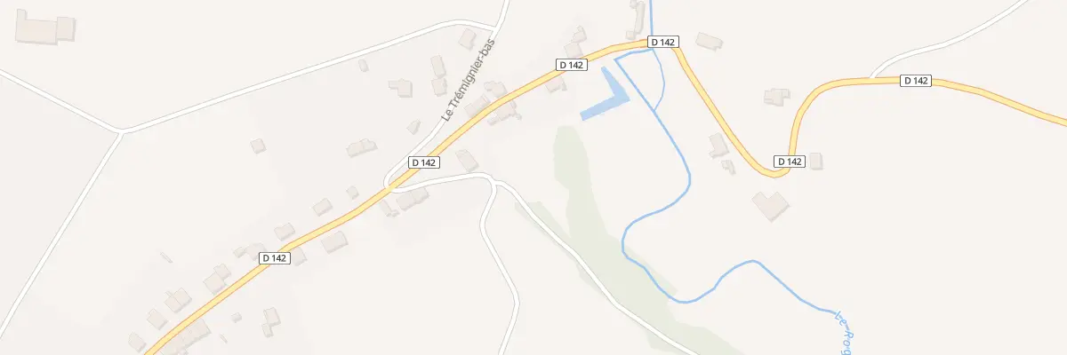 Plan du 40 Rue du Bas à Esnouveaux