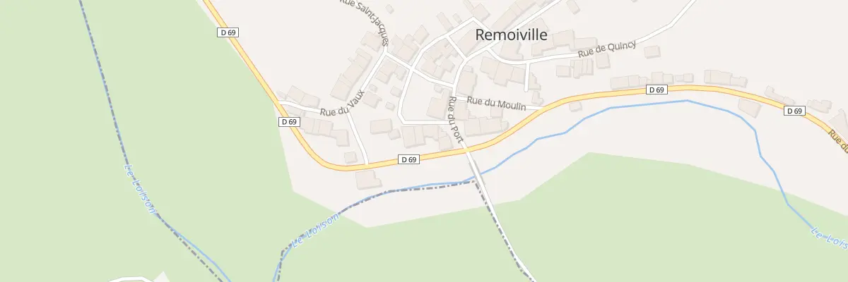 Plan du 6 Rue du Monument aux Morts à Remoiville