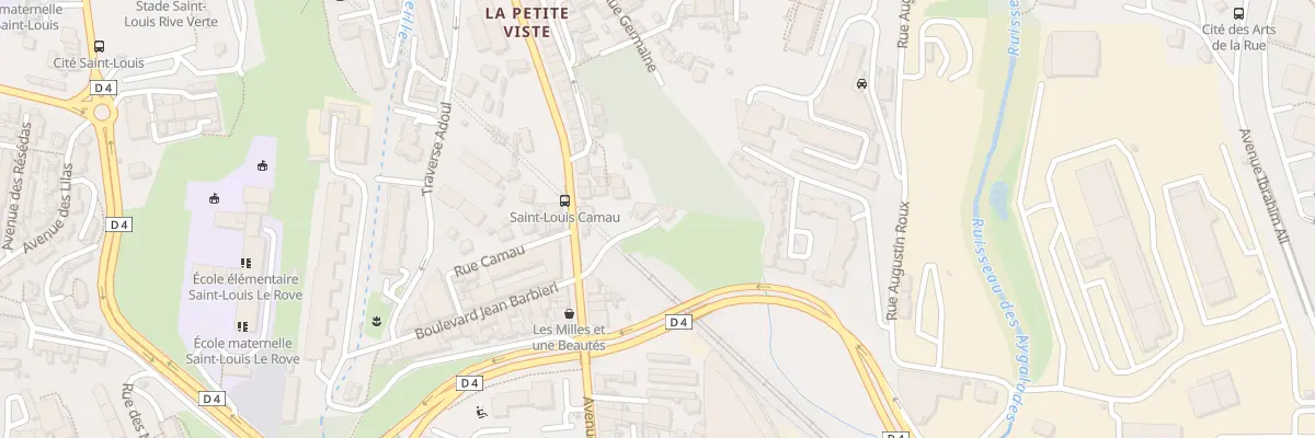 Plan du 186 Av de Saint Louis à Marseille 15e Arrondissement
