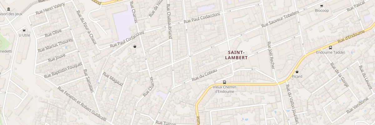 Plan du 81 Rue sauveur tobelem à Marseille 7e Arrondissement