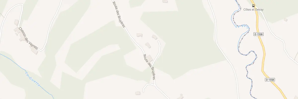 Plan du 6074 Les Bruyeres à Varacieux