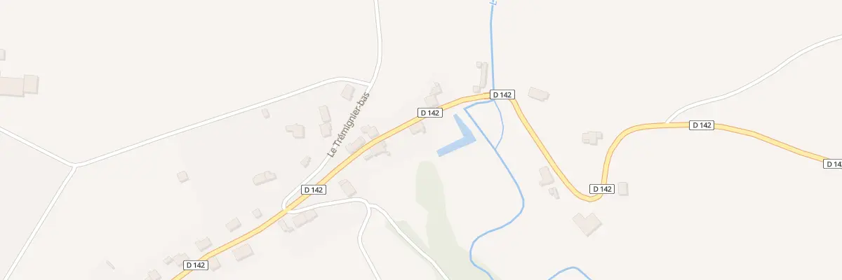 Plan du 44 Rue du Bas à Esnouveaux