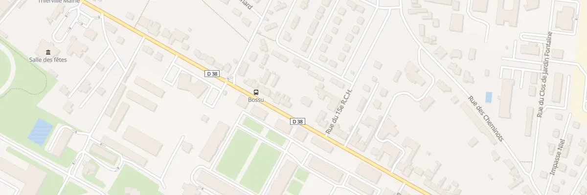 Plan du 100 Av Goubet Van Heeghe à Thierville-sur-Meuse