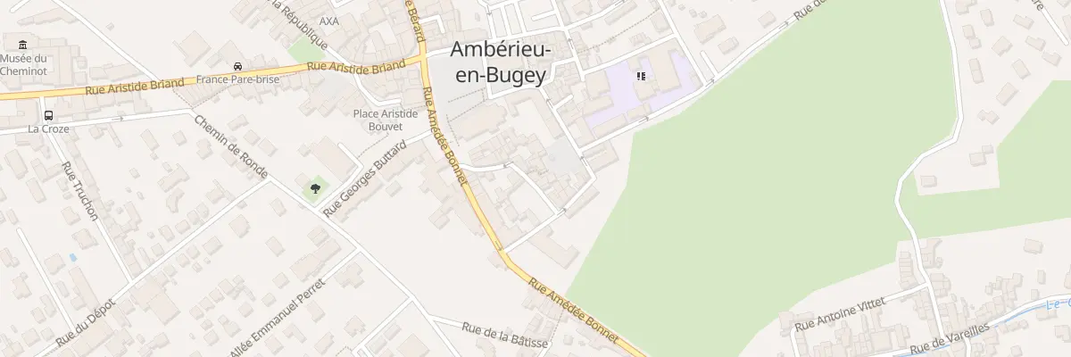 Plan du 27 Rue Gabriel Vicaire à Ambérieu-en-Bugey