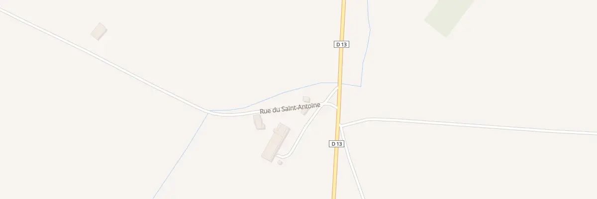 Plan du 1 Rue du Saint Antoine à Longwy-sur-le-Doubs