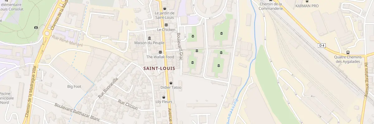 Plan du 57 Bd Grac à Marseille 15e Arrondissement