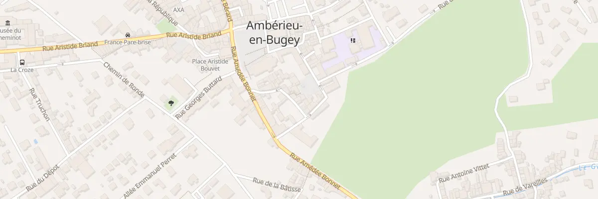 Plan du 29 Rue Gabriel Vicaire à Ambérieu-en-Bugey