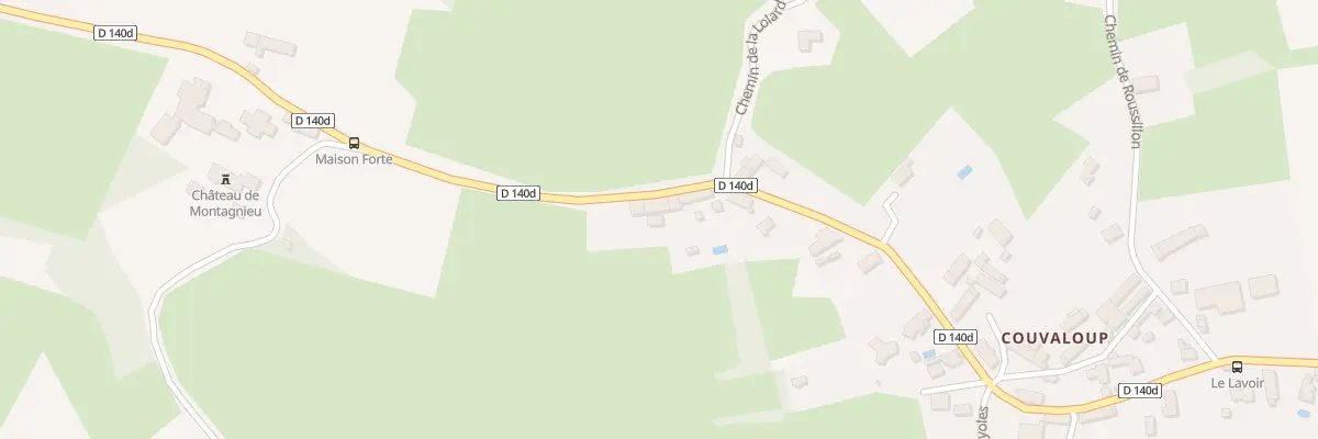 Plan du 36 Rte de Sablonnières à Soleymieu