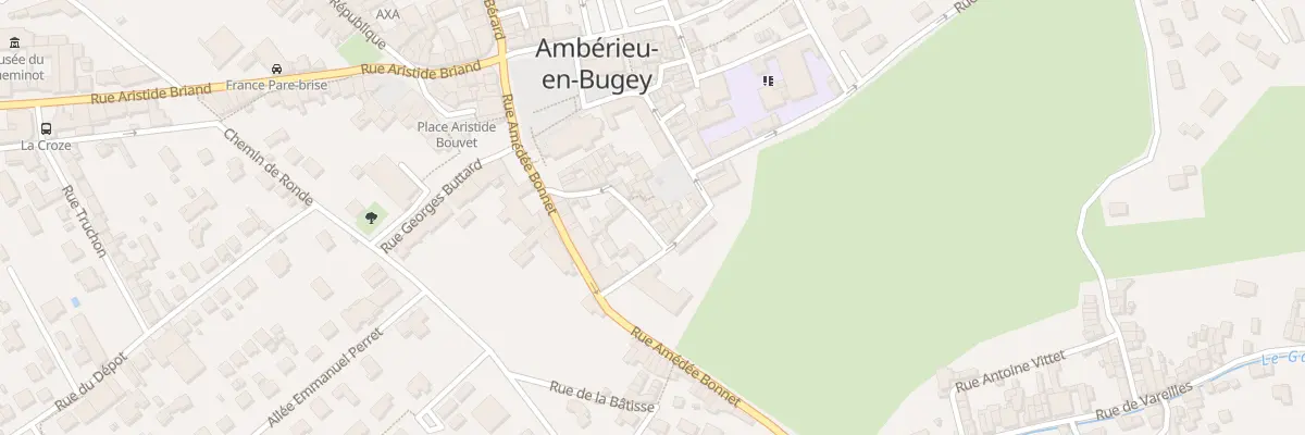 Plan du 29B Rue Gabriel Vicaire à Ambérieu-en-Bugey
