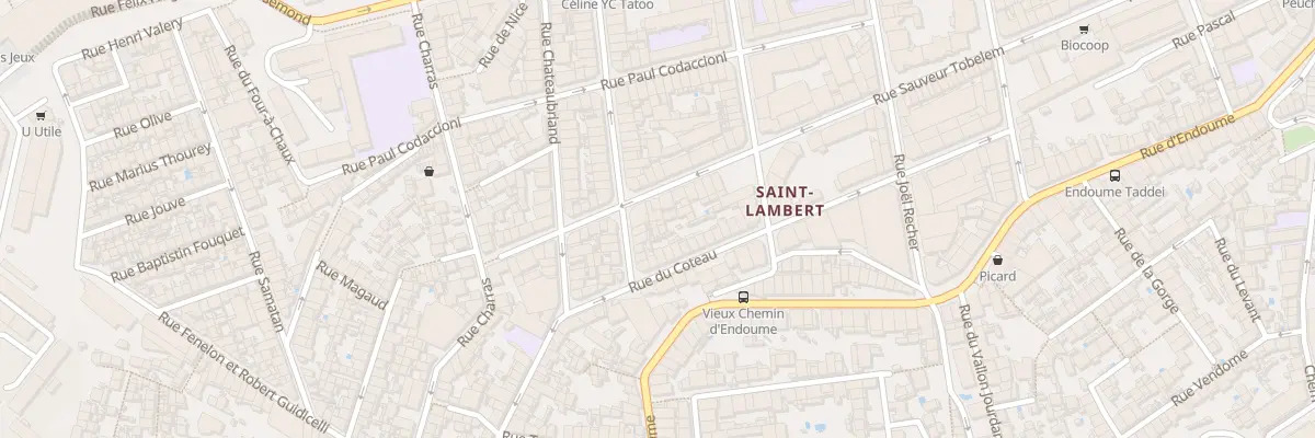 Plan du 75 Rue sauveur tobelem à Marseille 7e Arrondissement
