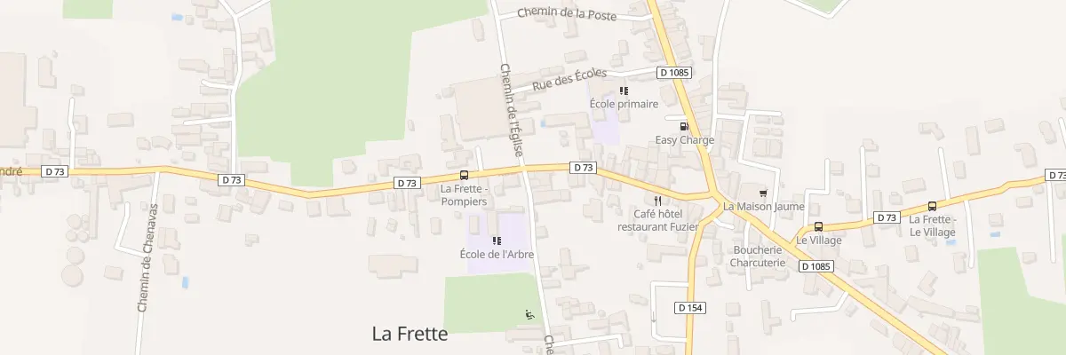 Plan du 5 Che du Pavé à La Frette
